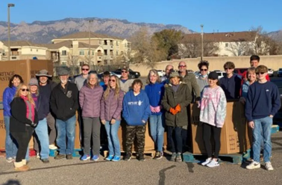 Volunteer group photo