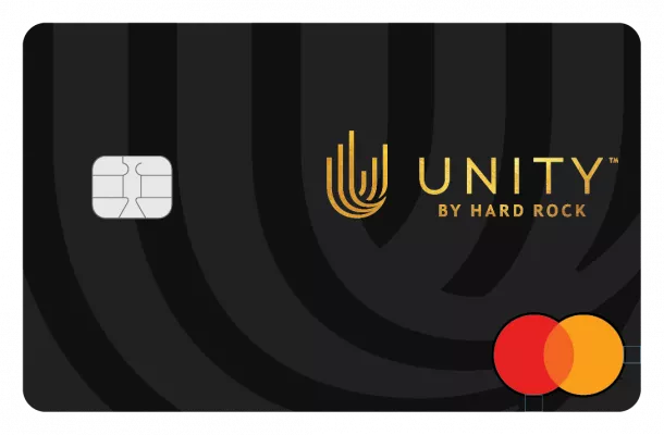 The new Unity by Hardrock Mastercard