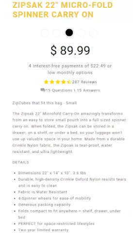 Biaggia-product-description Biaggia product description