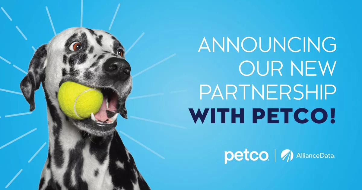 Petco Announces Revolutionary Credit Card Program in Partnership with Alliance Data and Mastercard-Graphic