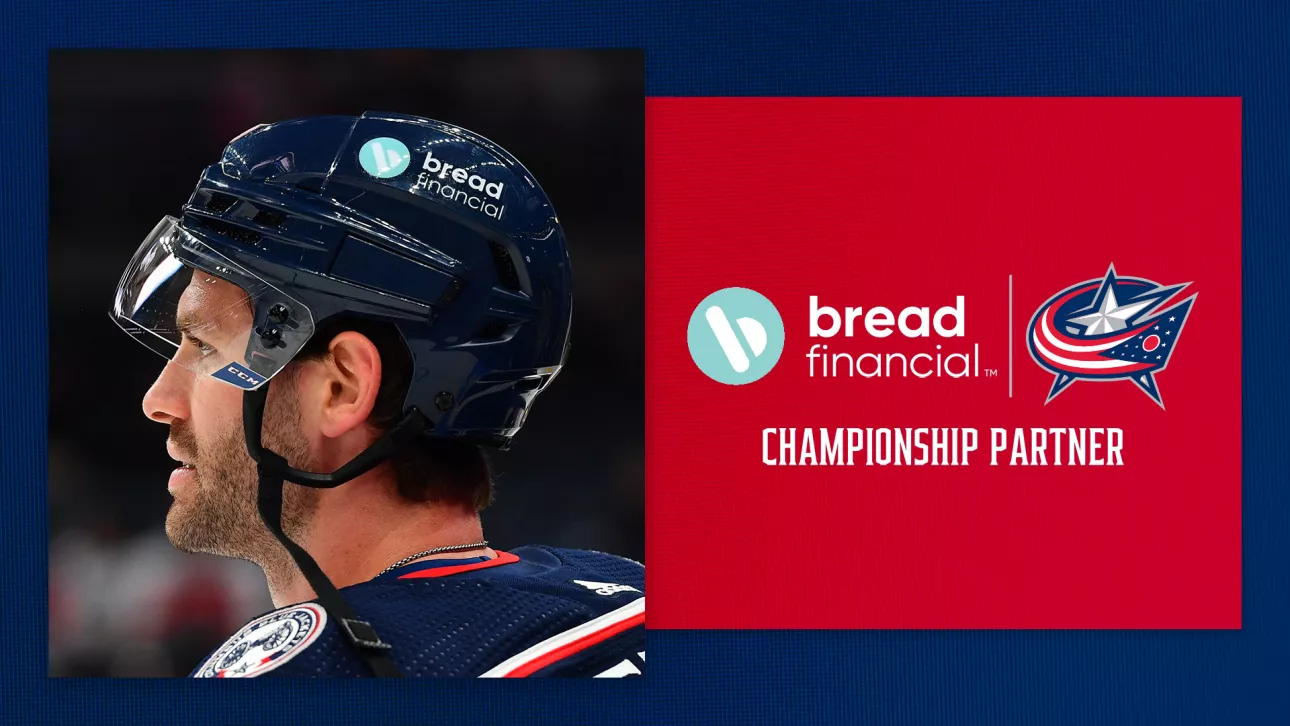 Bread Financial: Official Home Helmet Partner for the #CBJ 